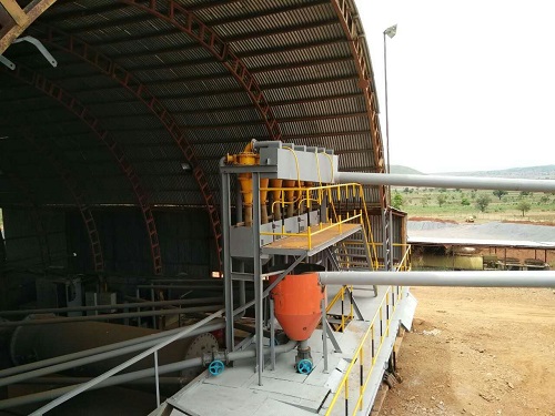 Titanium ore beneficiation equipment process flow